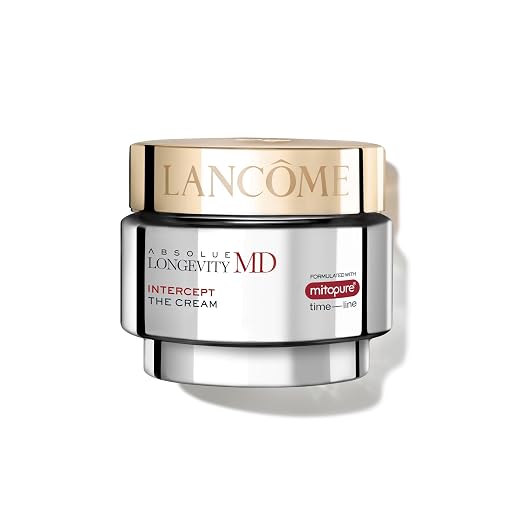 Lancôme Absolue Longevity MD Intercept - Anti-Aging Face Cream Refillable Face Cream for Fine Lines & Wrinkles - With Mitopure - Intercept Aging Signs - Suitable for All Skin Types
